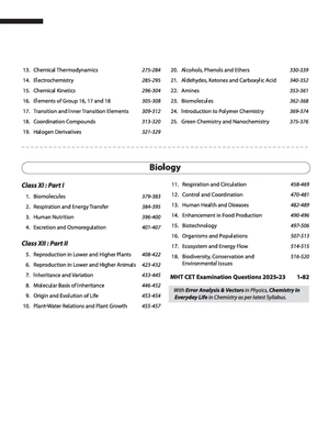 MHT CET Medical 2026 | 13 Years' Chapterwise Solved Papers (2013-2025) | Most Authentic & Explanatory Solution Image 4
